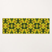 Tapis De Yoga Abstrait de tournesol Maximillian (Devant (Horizontal))