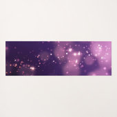 Tapis De Yoga Abstrait Purple Bokeh (Dos (Horizontal))