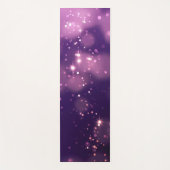 Tapis De Yoga Abstrait Purple Bokeh (Devant)