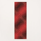 Tapis De Yoga Acceptation | Médaillons de méditation rouge (Devant)