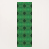 Tapis De Yoga Acceptation | Médaillons de méditation verte (Dos)