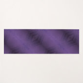 Tapis De Yoga Acceptation | Motif Boho violet écectique (Devant (Horizontal))