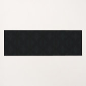 Tapis De Yoga Acceptation | Texture Abstraite foncée (Dos (Horizontal))