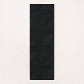Tapis De Yoga Acceptation | Texture Abstraite foncée (Devant)