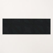 Tapis De Yoga Acceptation | Texture Abstraite foncée (Devant (Horizontal))