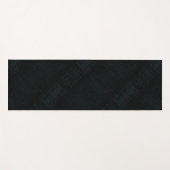 Tapis De Yoga Acceptation | Texture foncée Shibori (Devant (Horizontal))