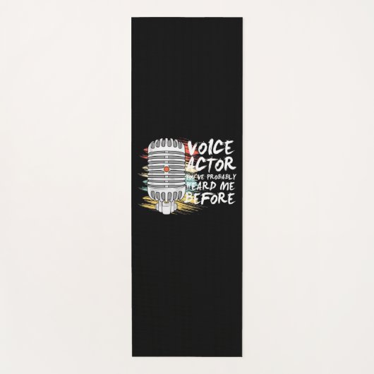 Tapis De Yoga Acteur vocal avant (Devant)