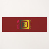Tapis De Yoga Activate My Heart (Devant (Horizontal))