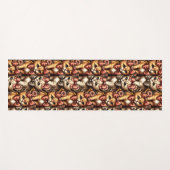 Tapis De Yoga Adorable chatons à poitrine (Devant (Horizontal))