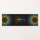 Tapis De Yoga Affirmations Chakra Yoga Mat - 14bl (Devant (Horizontal))
