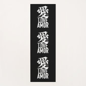 Tapis De Yoga Ai. Amour. Amor. (Devant)