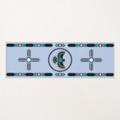 Tapis De Yoga Aigle autochtone (Devant (Horizontal))