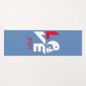 Tapis De Yoga Aimer le yoga (Devant (Horizontal))