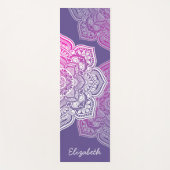 Tapis De Yoga Aion Mandala Personalized Yoga Mat (Devant)