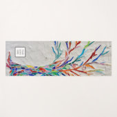 Tapis De Yoga Ajouter Votre Logo Arbre De Vie (Devant (Horizontal))