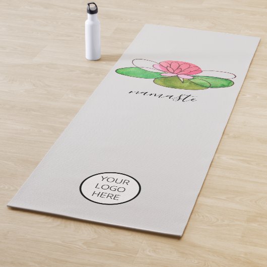 Tapis De Yoga Ajouter Votre Logo Lotus Yoga Mat (En situation)