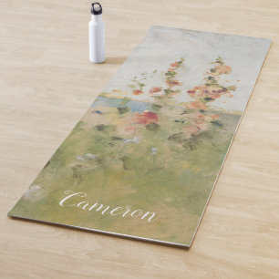 Tapis De Yoga Ajoutez vos roses trémière nommées de par la