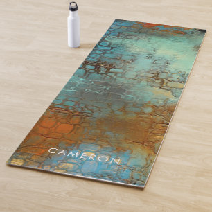 Tapis De Yoga Ajoutez votre bleu nommé de   Deja