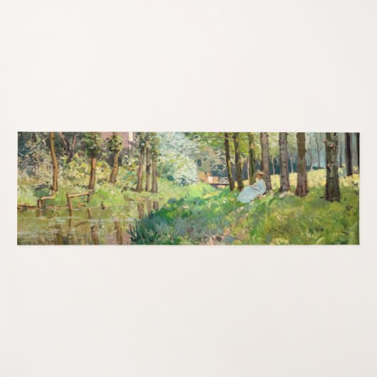 Tapis De Yoga Alfred Sisley - Reposez le long du ruisseau (Devant (Horizontal))
