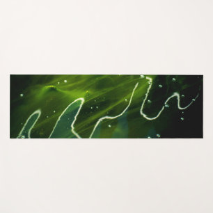 Tapis De Yoga Algues vertes et hymne