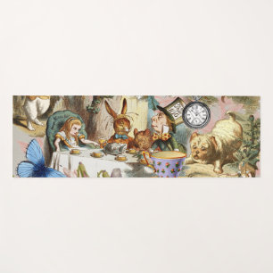Tapis De Yoga Alice au pays des merveilles Thé dansant Art