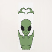 Tapis De Yoga Alien Heart Pose (Dos)