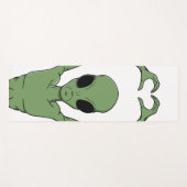 Tapis De Yoga Alien Heart Pose (Devant (Horizontal))