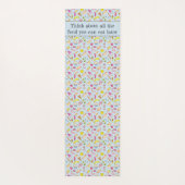 Tapis De Yoga Alimentation (Dos)