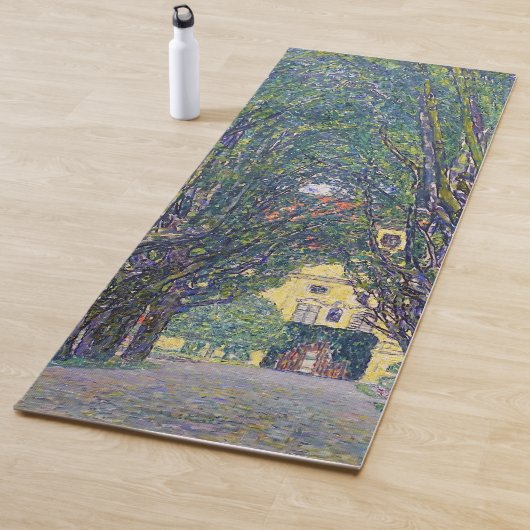 Tapis De Yoga Allee à Schloss Kammer, Gustav Klimt (En situation)