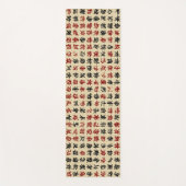 Tapis De Yoga Alphabet chinois (Devant)
