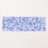 Tapis De Yoga alphabet grec (Devant (Horizontal))