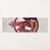 Tapis De Yoga Alphonse Mucha (Devant (Horizontal))