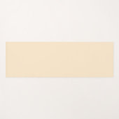 Tapis De Yoga amande recouverte de couleur (Devant (Horizontal))