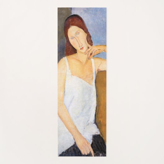 Tapis De Yoga Amedeo Modigliani - Jeanne Hebuterne (Devant)