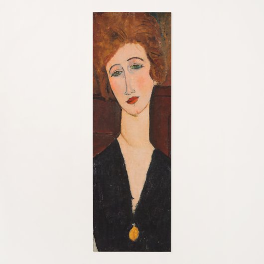Tapis De Yoga Amedeo Modigliani - Portrait d'une femme (Devant)