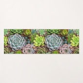 Tapis De Yoga Aménagement de jardin botanique succulent (Devant (Horizontal))