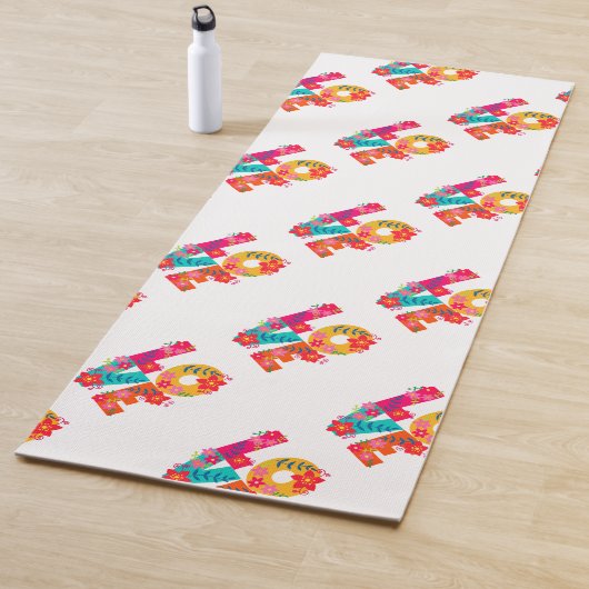 Tapis De Yoga Amour arc-en-ciel (En situation)