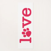 Tapis De Yoga Amour des animaux (Dos)