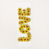 Tapis de Yoga Amour Tournesol (Devant)