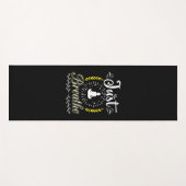 Tapis De Yoga Amoureux de yoga | Respirez simplement (Devant (Horizontal))