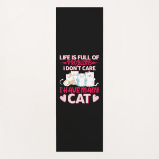 Tapis De Yoga Amoureux des chats | J'Ai Beaucoup De Chats