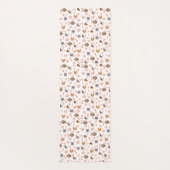 Tapis De Yoga Amoureux des chiens mignon (Dos)