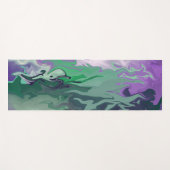 Tapis De Yoga Amusant Alien..... (Devant (Horizontal))