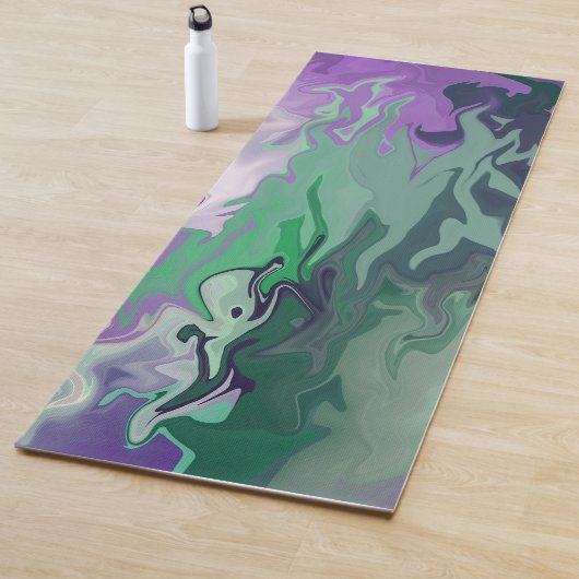 Tapis De Yoga Amusant Alien..... (En situation)