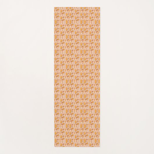 Tapis De Yoga An elongated, rectangular piece of fabric  (Devant)