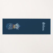 Tapis De Yoga Ananas moderne Personnalisé (Devant (Horizontal))