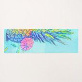 Tapis De Yoga Ananas Tropical (Dos (Horizontal))