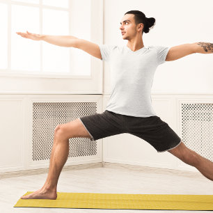 Tapis De Yoga ancres jaune