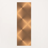 Tapis De Yoga Angle de brillance en cuivre (Devant)
