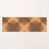 Tapis De Yoga Angle de brillance en cuivre (Devant (Horizontal))